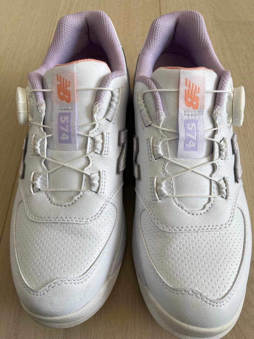 New Balance 574 レディース　ゴルフシューズ　23cm