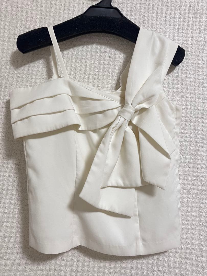 トップス Riu Ribbon one shoulder tops