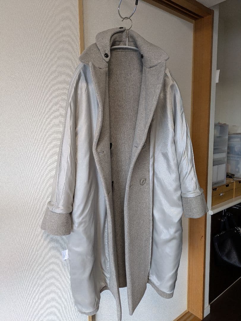 2025年 今期　極美品　ティッカ テントコート ロングコート　　 ベージュ