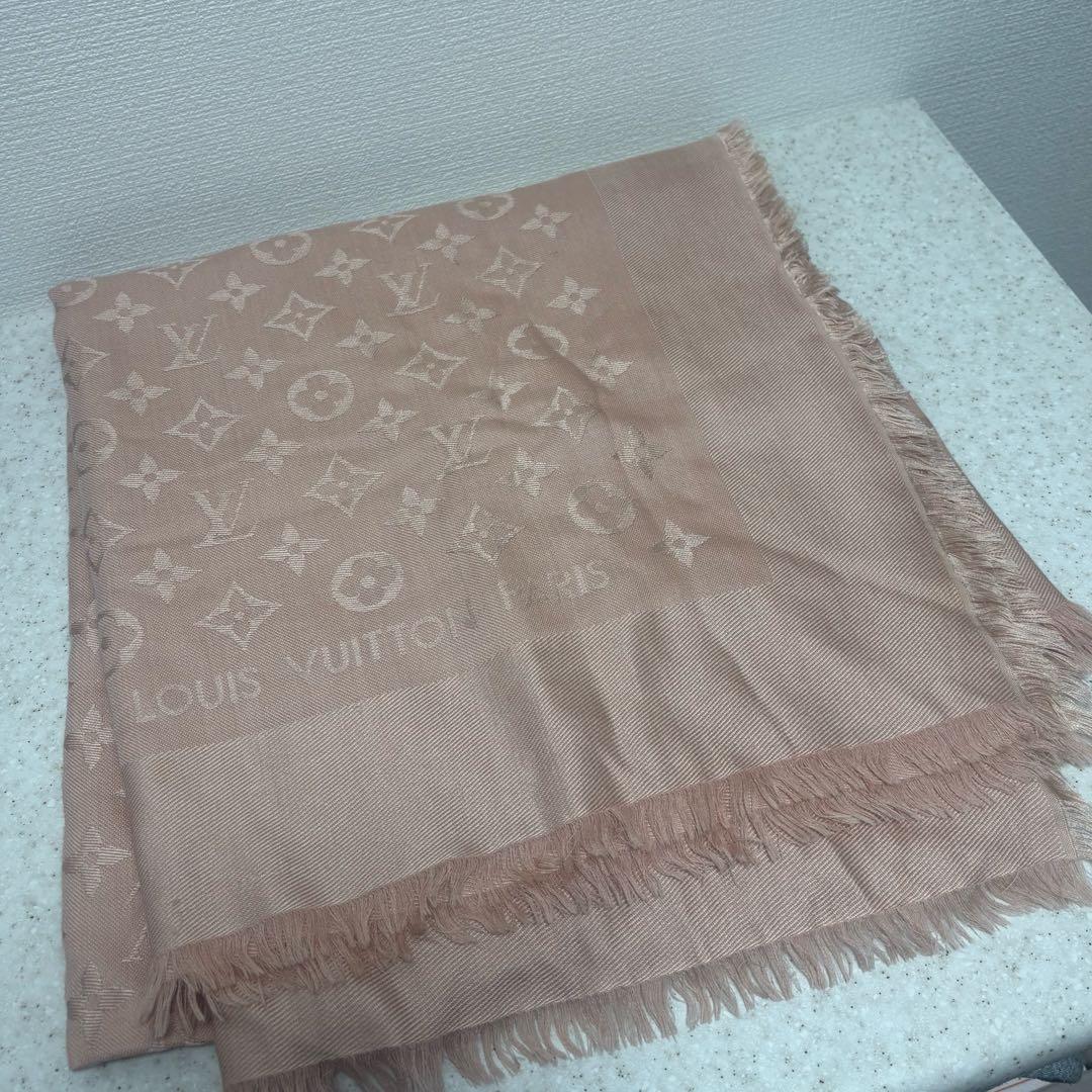 LOUIS VUITTON ストール ピンク