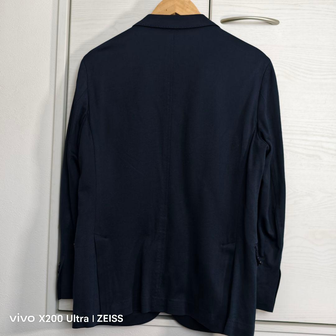 マッキントッシュフィロソフィー春夏向け薄手TRITTER JACKET ネイビー