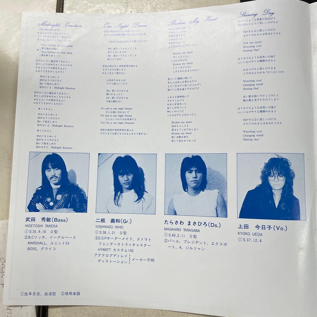 THE DATURA ワンナイトドリーム 新品LPレコード
