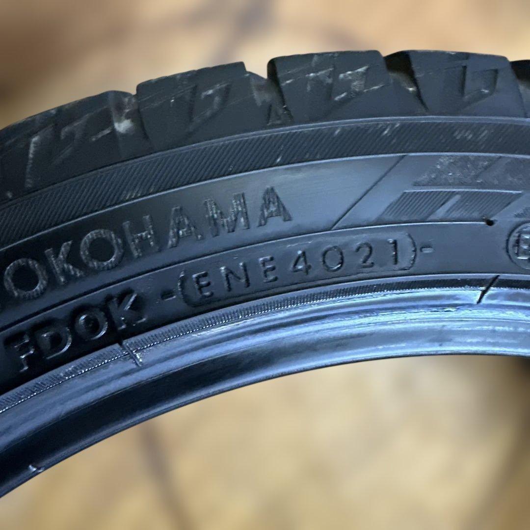 ヨコハマ　215/45R17 冬用タイヤ　2021年　4本(4-63)