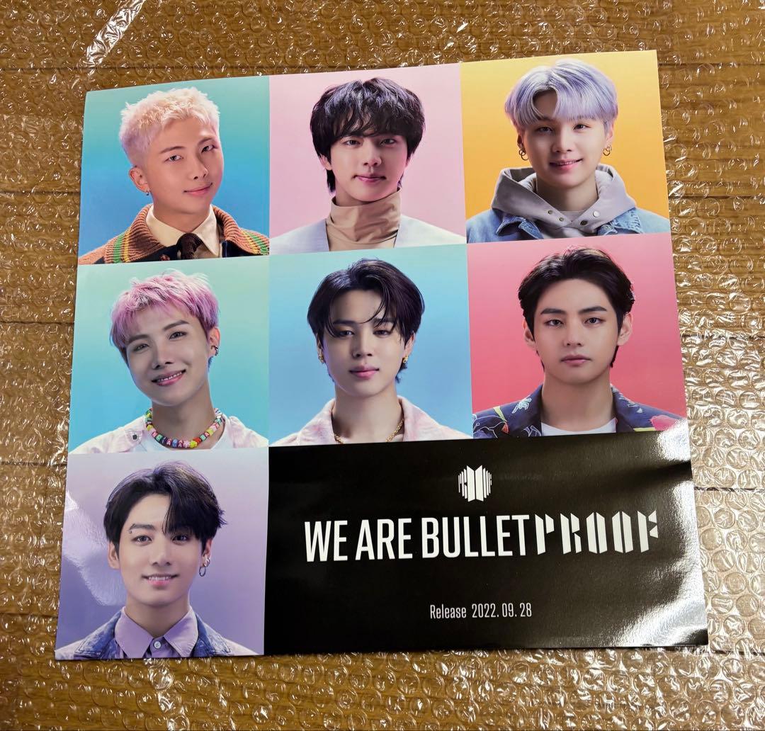 7点　未使用　 BTS PROOF Collector's Edition