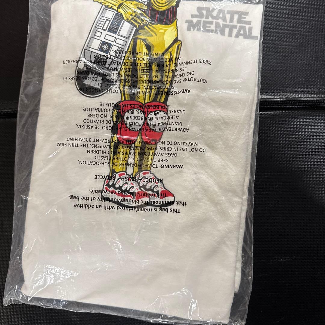 ［未開封］スケートメンタルスターウォーズ C-3PO Tシャツ