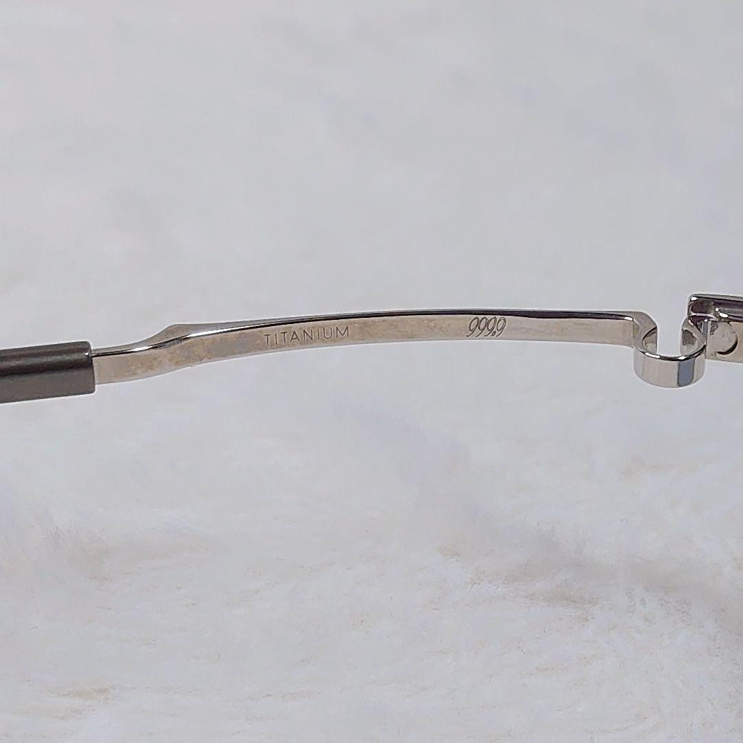 ✨美品✨999.9 S-122T シルバー sunglasses チタニウム