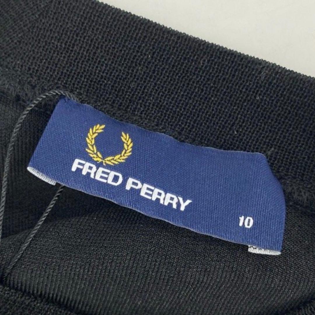 【未使用】FRED PERRY ワンピース 10 ブラック