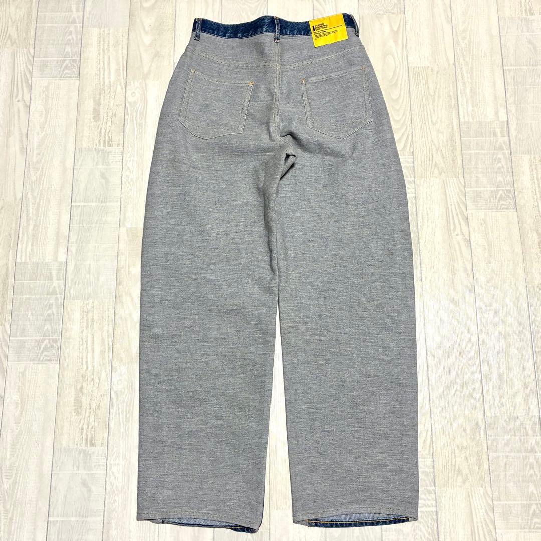 DOUBLE STANDARD CLOTHING ニットドッキングデニムパンツ