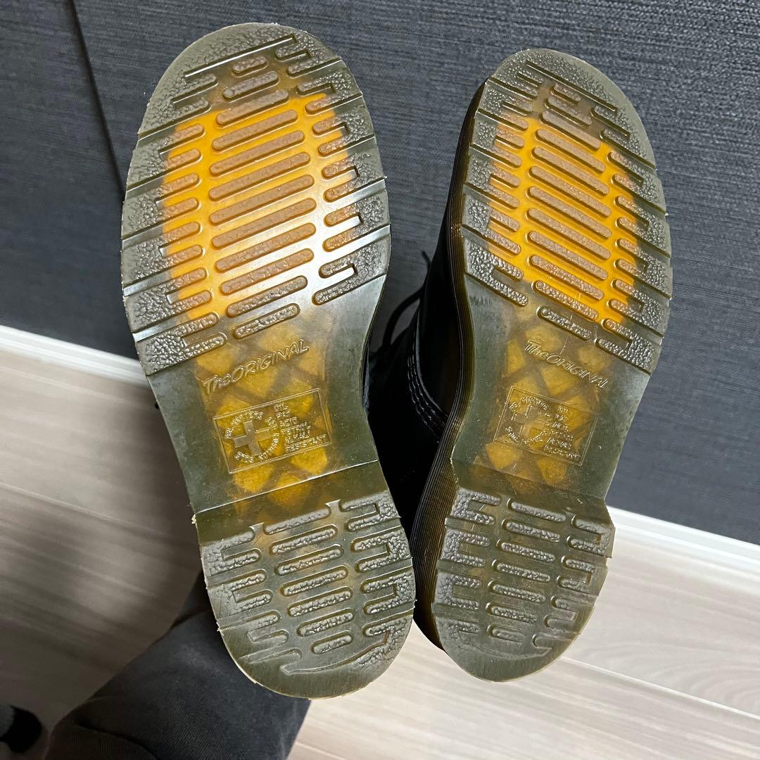 Dr.Martens 1460 8ホールブーツ イエローステッチ UK4