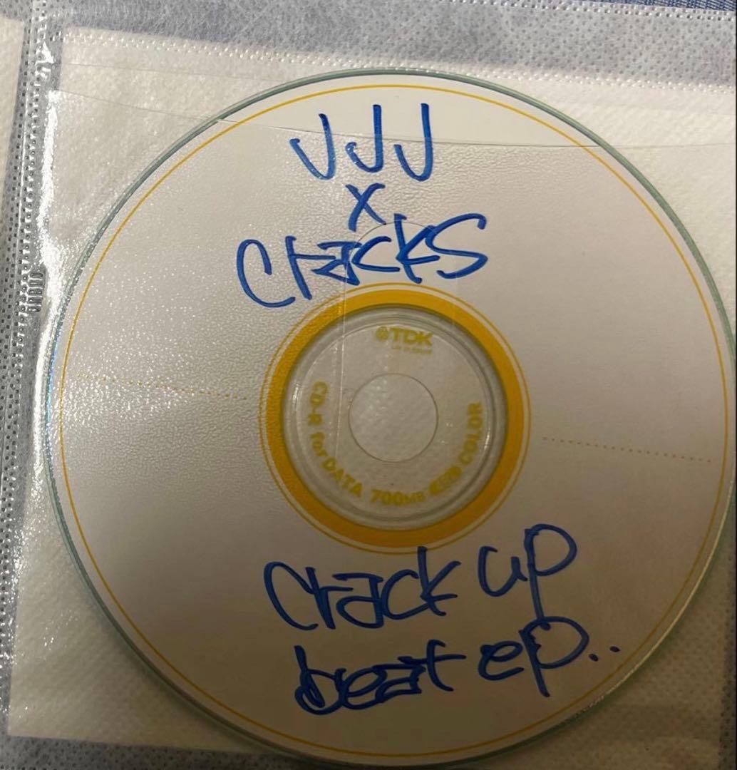 JJJ × CRACKS \"CRACK UP beat EP\" JJJ cd