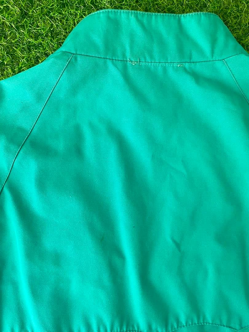 80s IZOD LACOSTE グリーン スイングトップ M USA古着