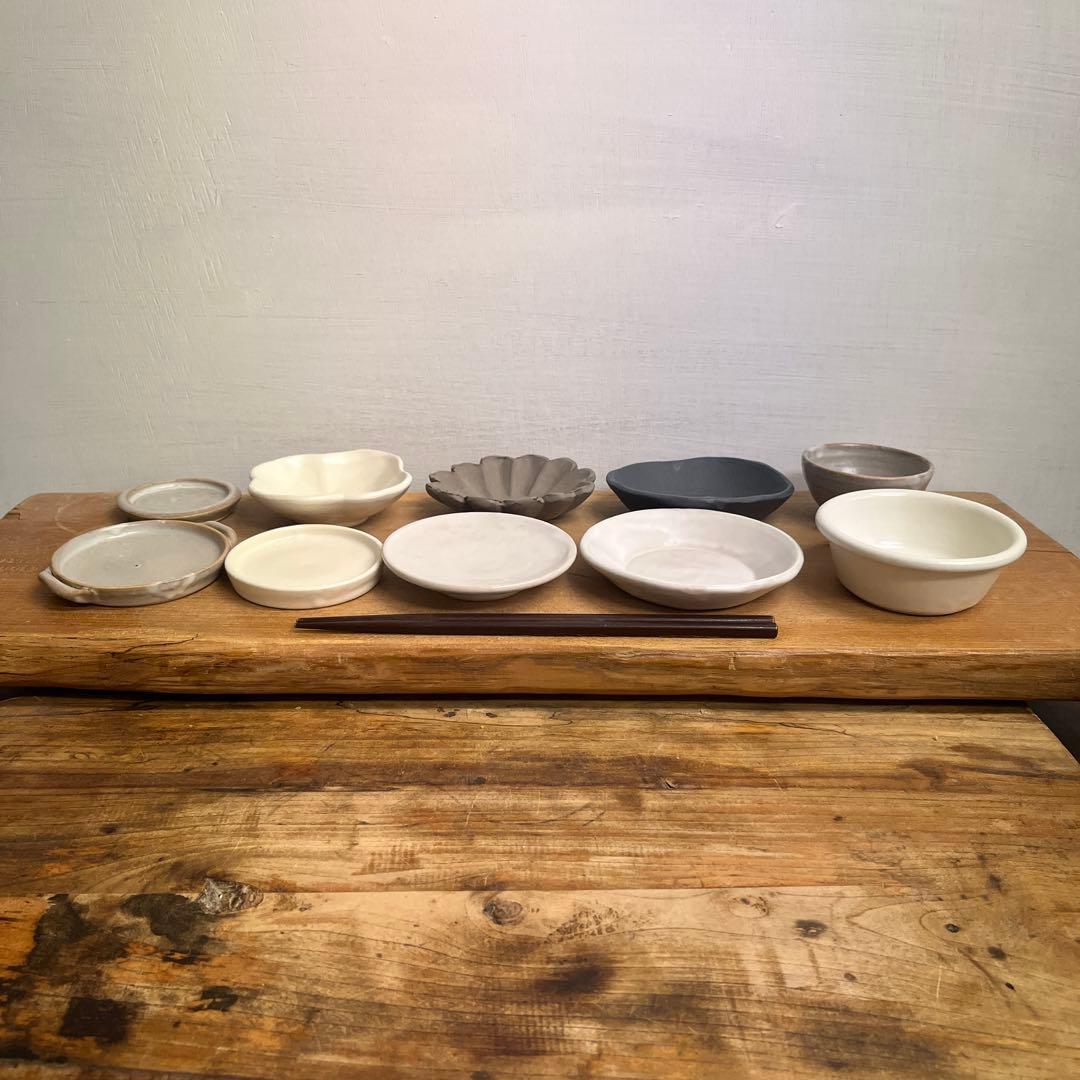 oraf♡　新品　陶器　陶芸作家　プレート皿2枚　22