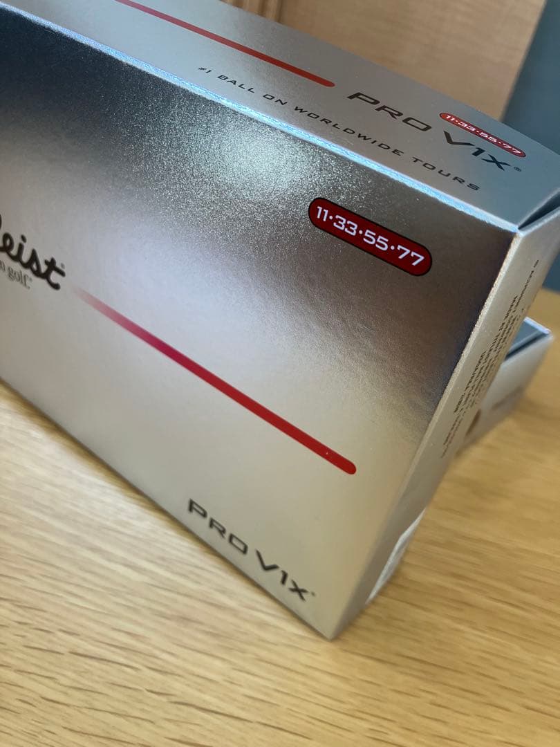 【新品】Titleist PRO V1X 1ダース(12個) ダブルナンバー