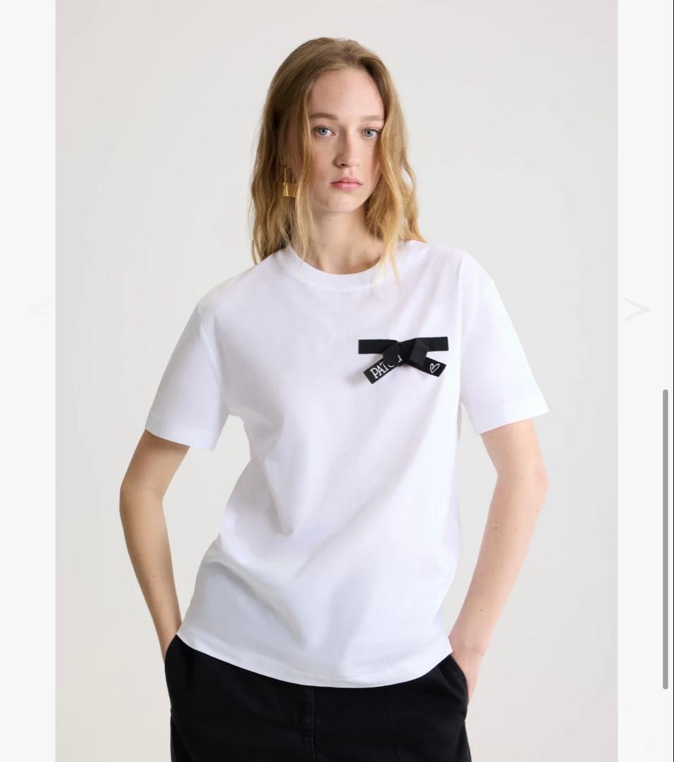 新作 patou オーガニックコットン ボウTシャSサイズ