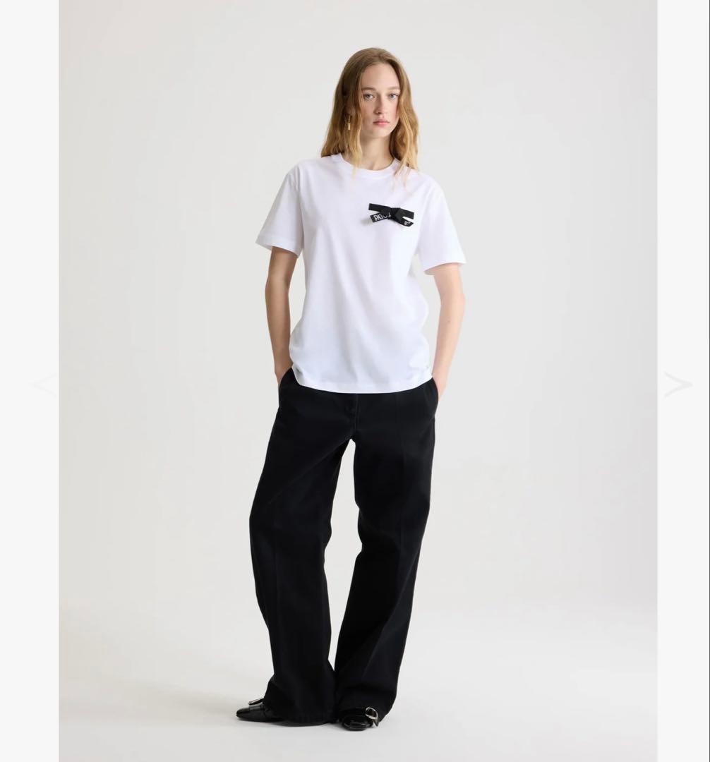 新作 patou オーガニックコットン ボウTシャSサイズ