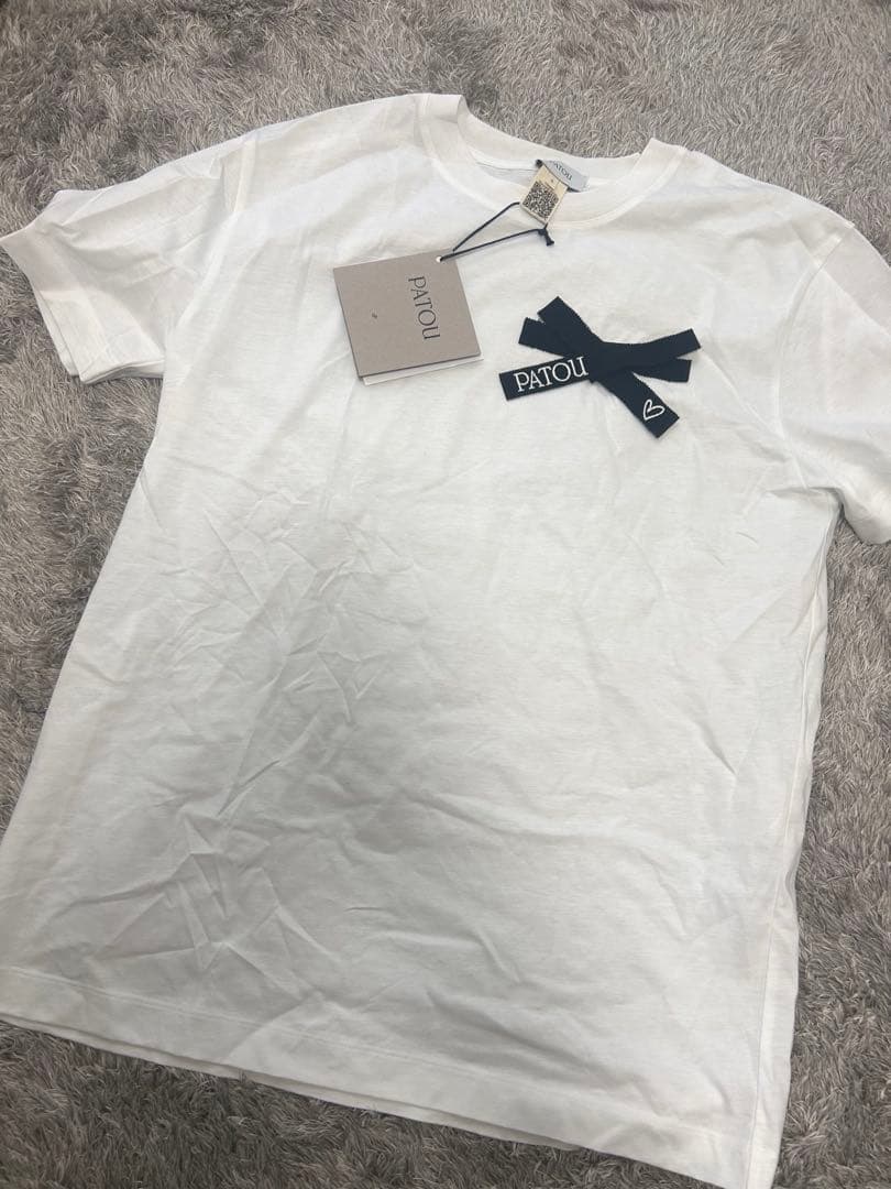 新作 patou オーガニックコットン ボウTシャSサイズ