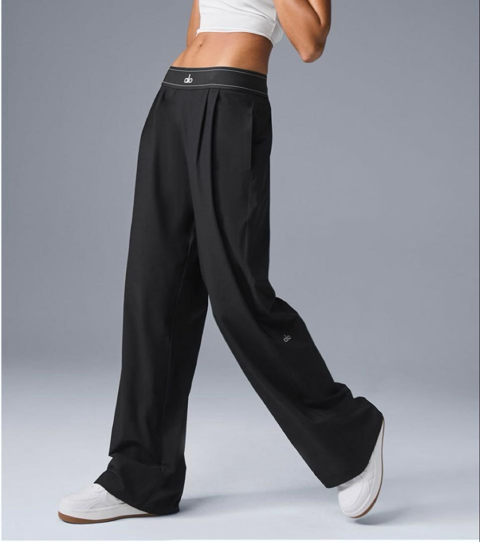 alo Yoga Suit Up Trouser aloパンツ アローヨガ S