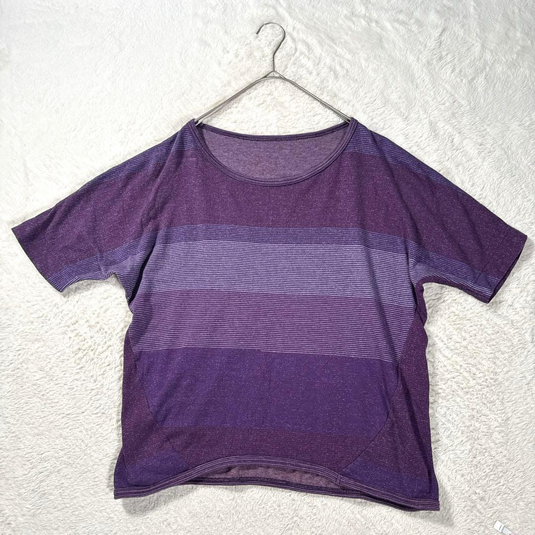 tamaki niimeタマキニイメmaru T HALF SLEEVES 紫