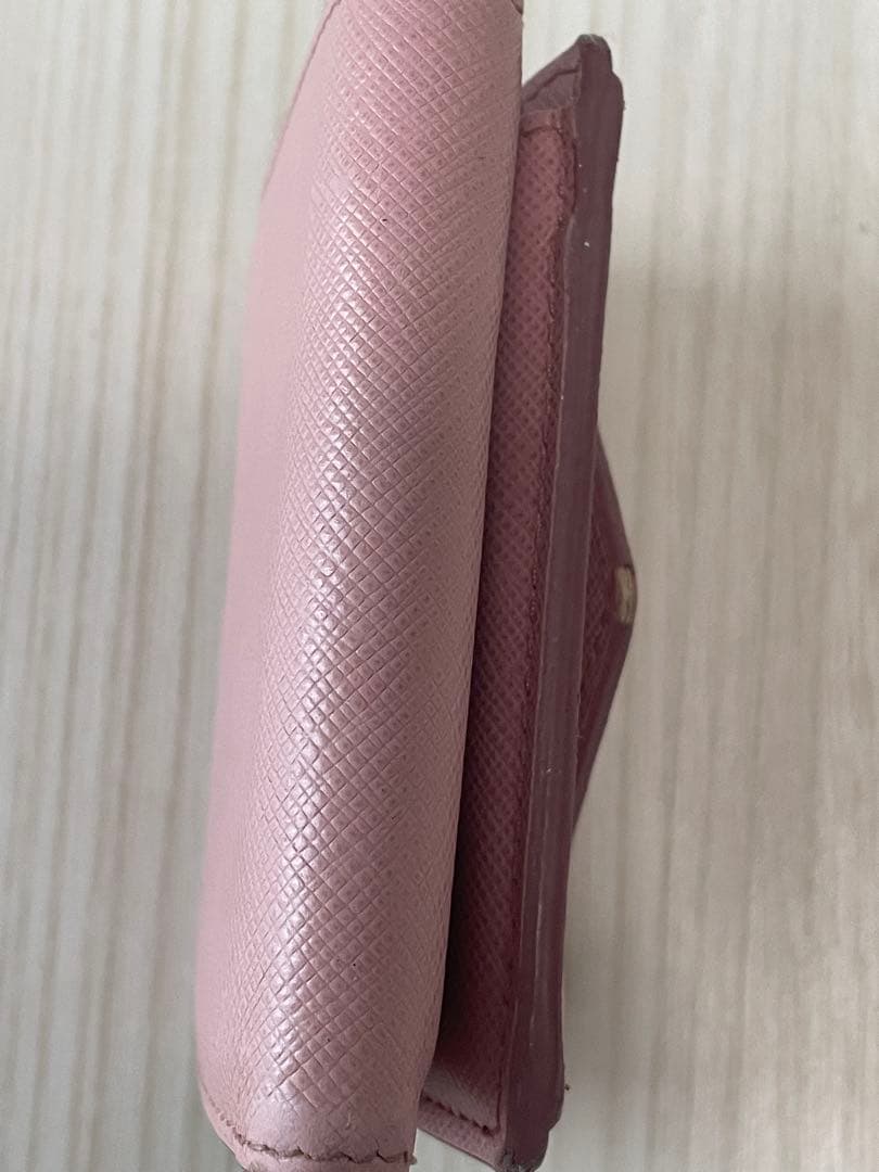 あ*✨様 プラダ PRADA 三つ折り財布　ピンク