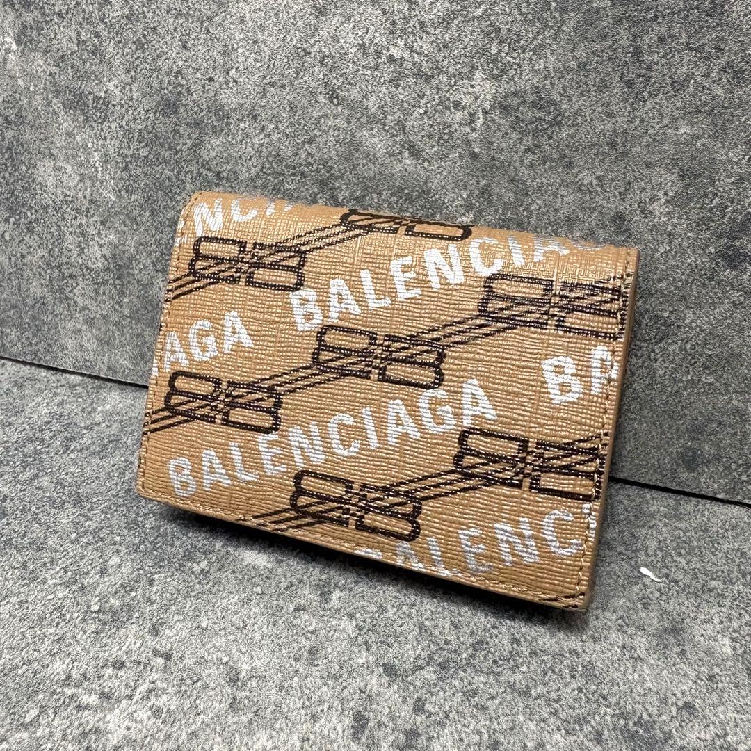 限定完売品 ✨3つ折り財布 BALENCIAGA バレンシアガ BBモノグラム