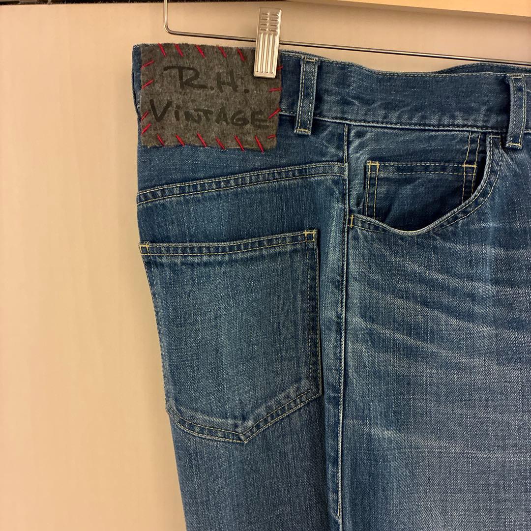 RH Vintage 今季　センタークリース デニム パンツ