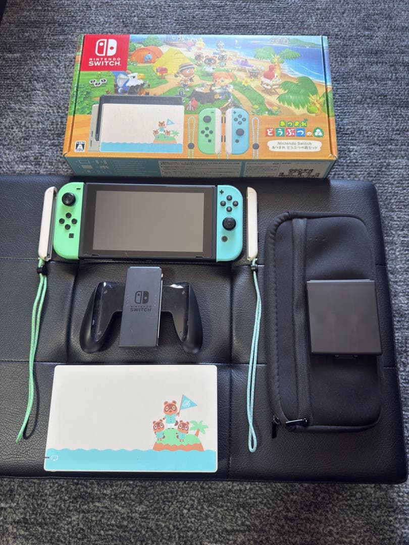 [美品] Nintendo Switch あつまれどうぶつの森セット