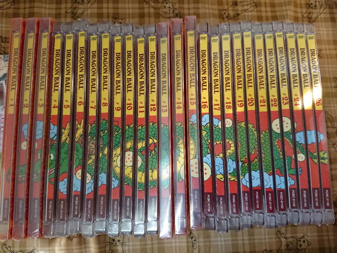 ドラゴンボール　DVD　全26巻　ほぼ未開封　初回版含む