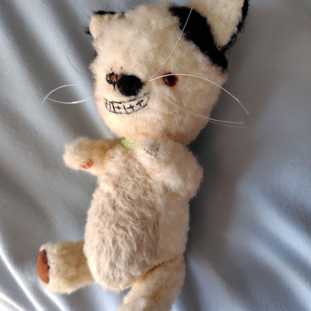 テディベア作家 ハンドメイド 猫 ぬいぐるみ