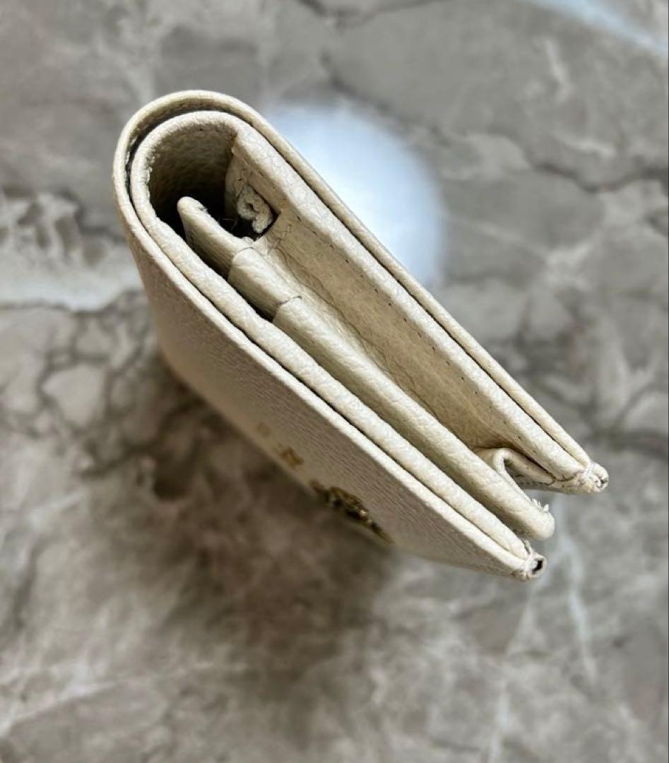 GUCCI Garden 店舗限定品レザー 二つ折り財布 コウモリ【日本未入荷】
