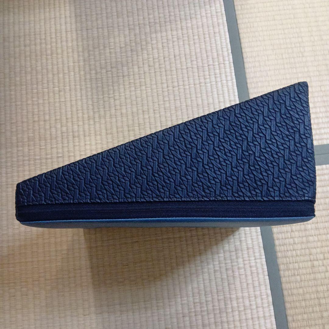 SANTEPLUS 傾斜クッション 黒・青