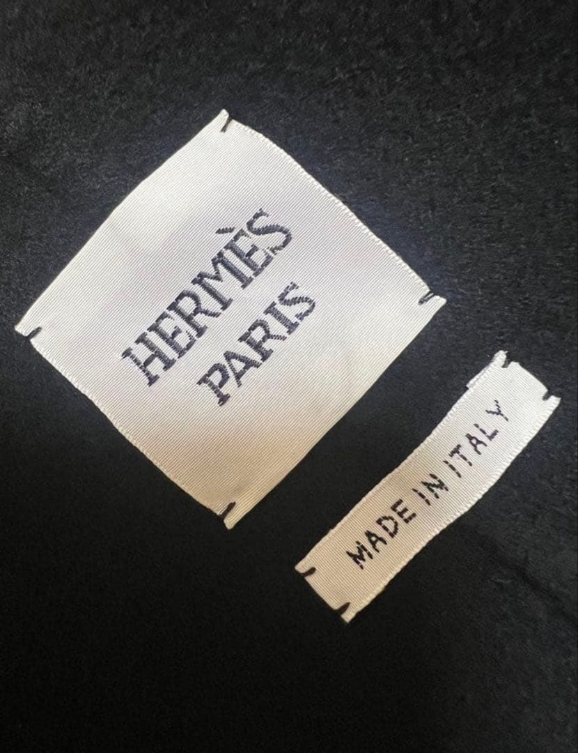 HERMES カシミヤコート