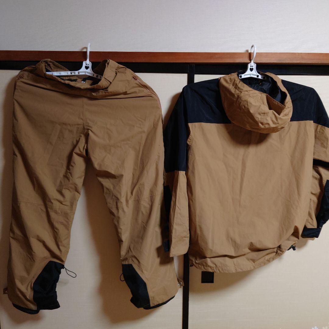 PAFHL スノーボードウェア 2XL ブラウン/ブラック　上下セット