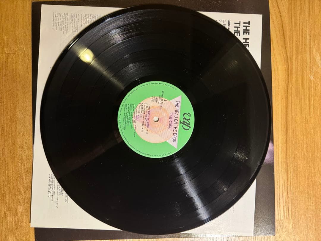 【国内盤】THE CURE / THE HEAD ON THE DOOR