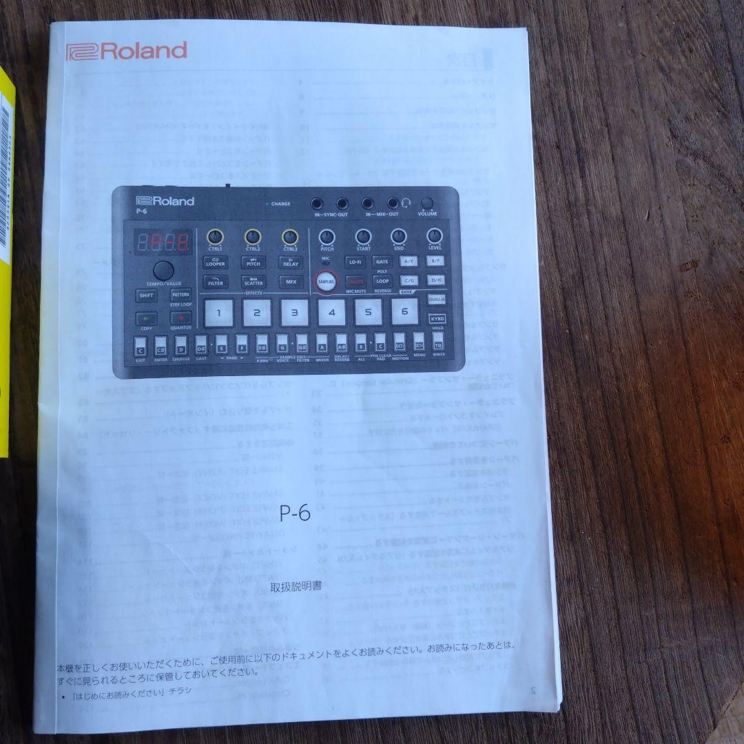 DJ機材 Roland P-6
