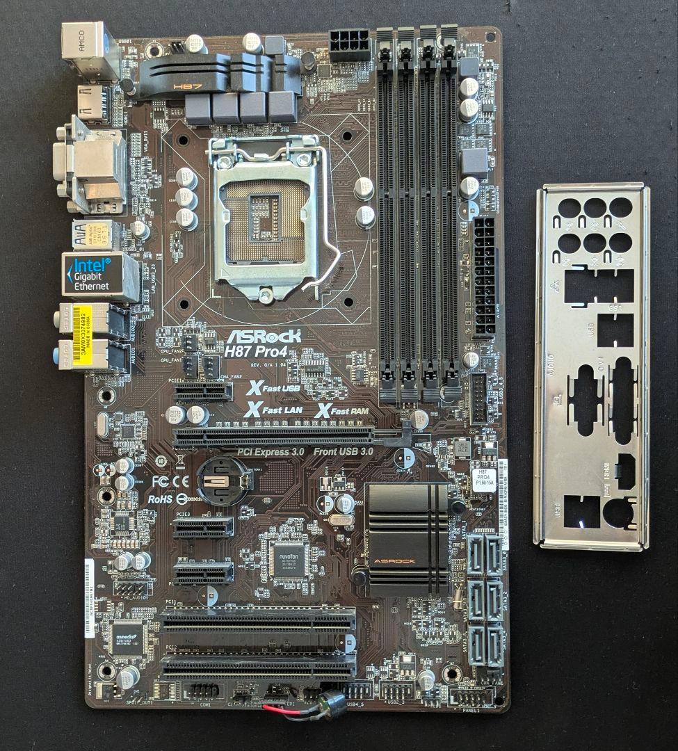 ASRock H87 Pro4 + Intel Core i7-4790Sセット