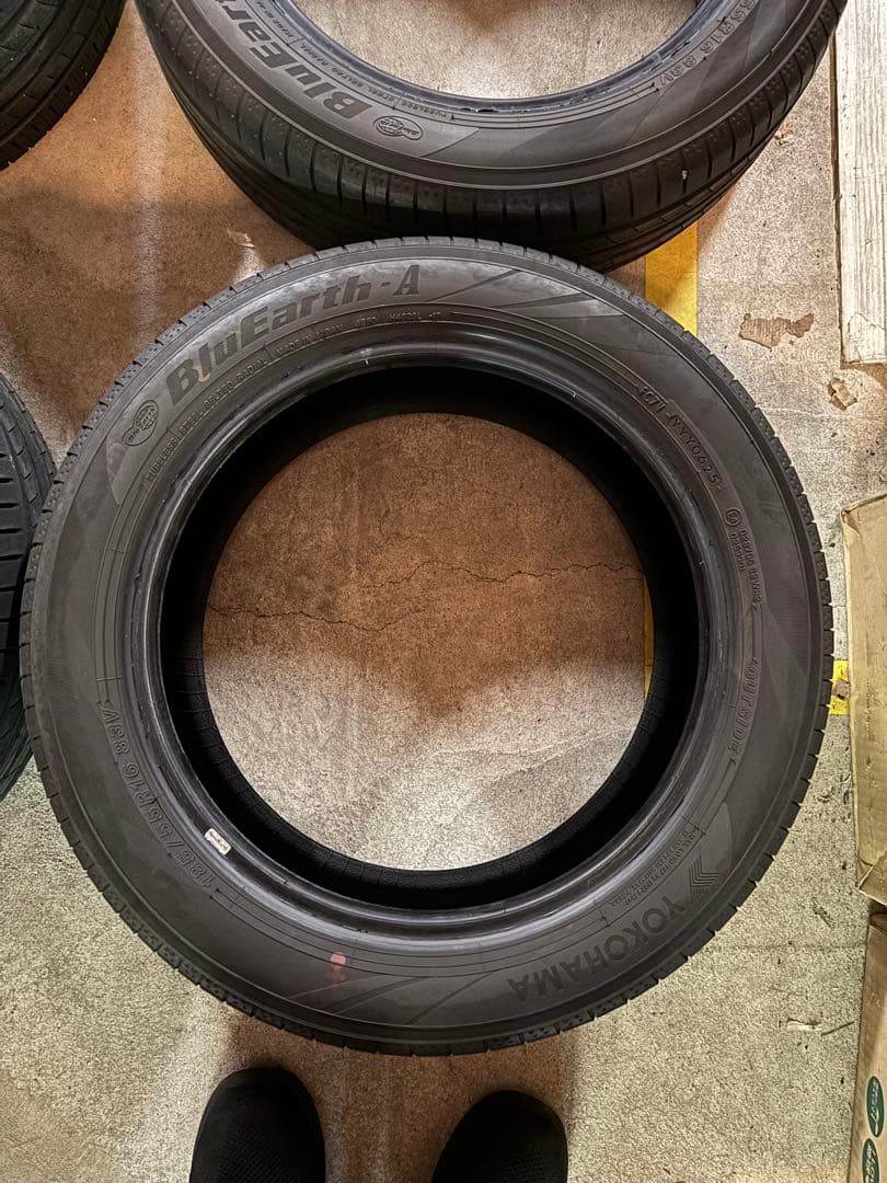 ヨコハマサマータイヤ BluEarth-A 185/55R16 4本セット