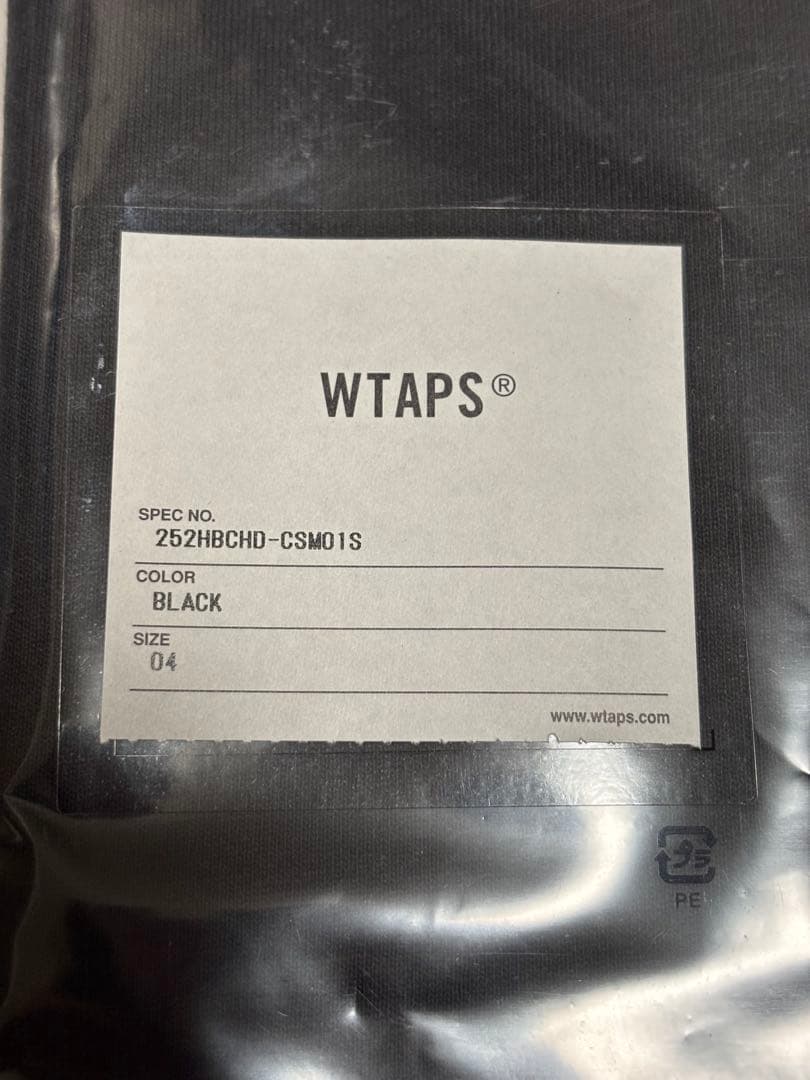 黒　WTAPS x Champion Academy / SS / Cotton