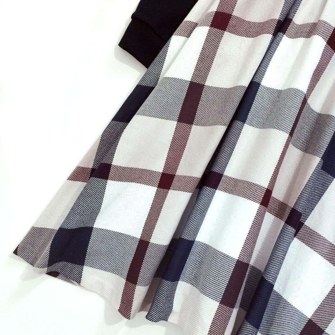 BLUE LABEL CRESTBRIDGE✨️チェックブライトカルゼワンピース