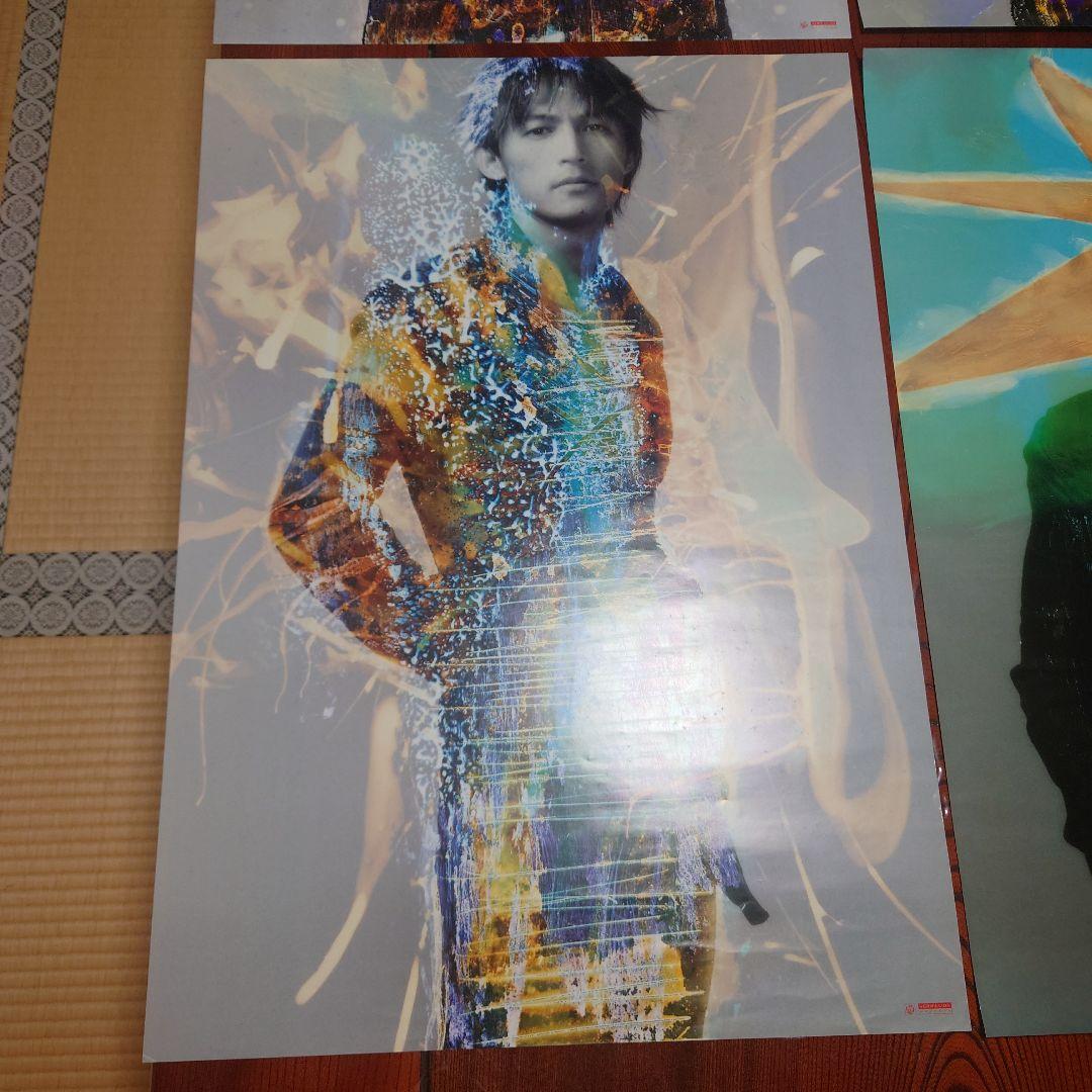 B'z 稲葉浩志 ソロ ポスター 6枚セット