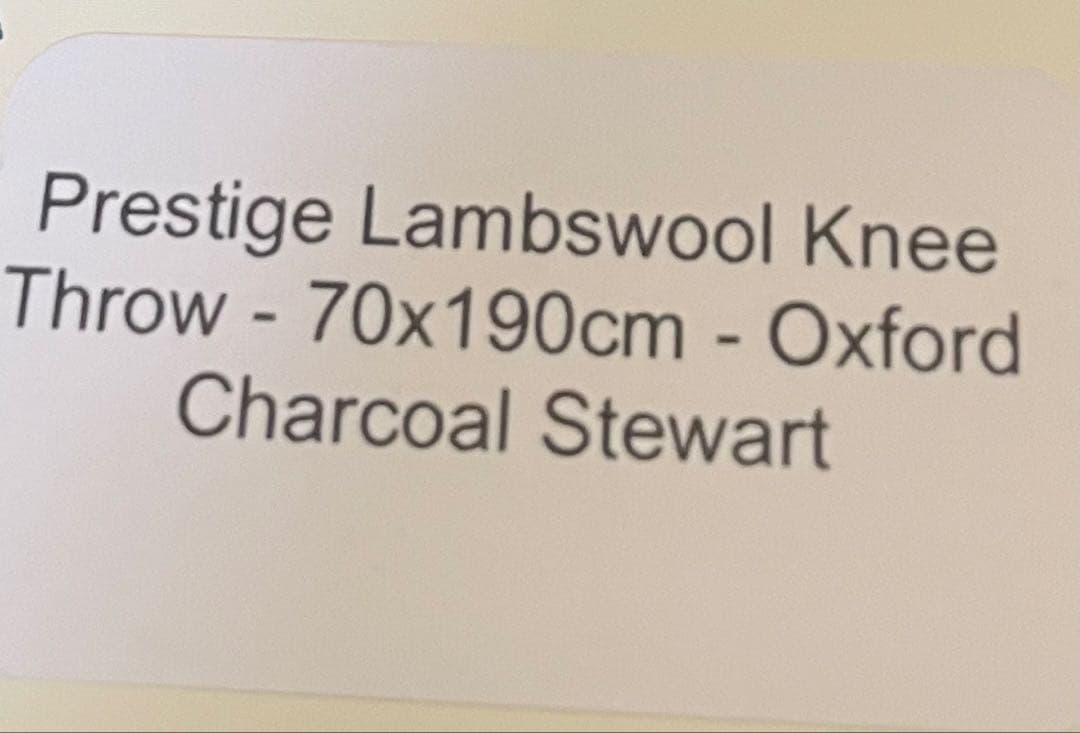 新品未使用タグ付きTWEEDMILL 70x190cm