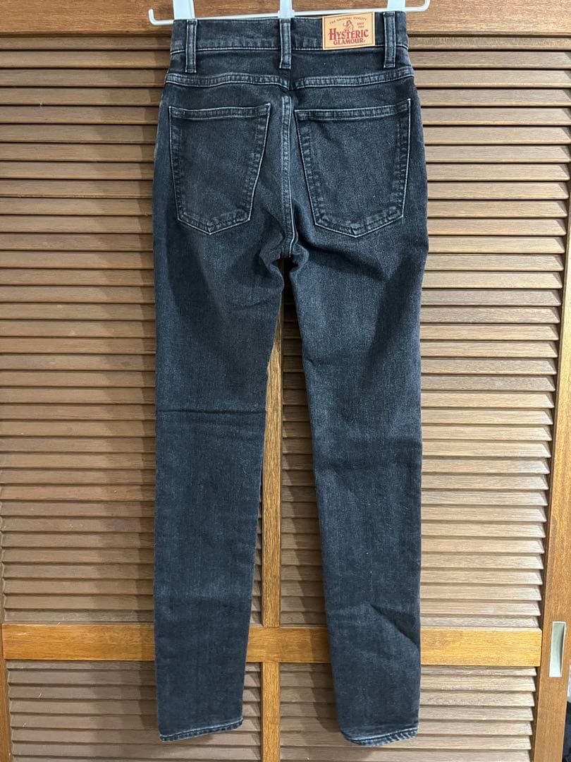 新品/送料込/ヒステリックグラマー/ブラックデニム/スキニー