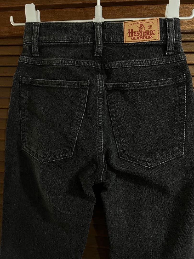 新品/送料込/ヒステリックグラマー/ブラックデニム/スキニー