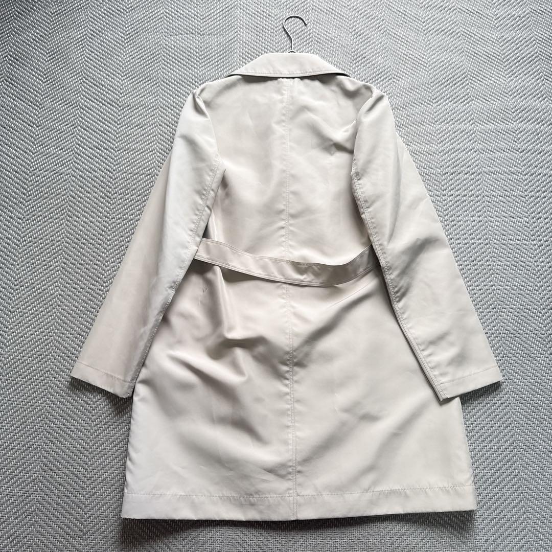 美品 theory luxe ダブルブレスト トレンチコート バックベルト 40