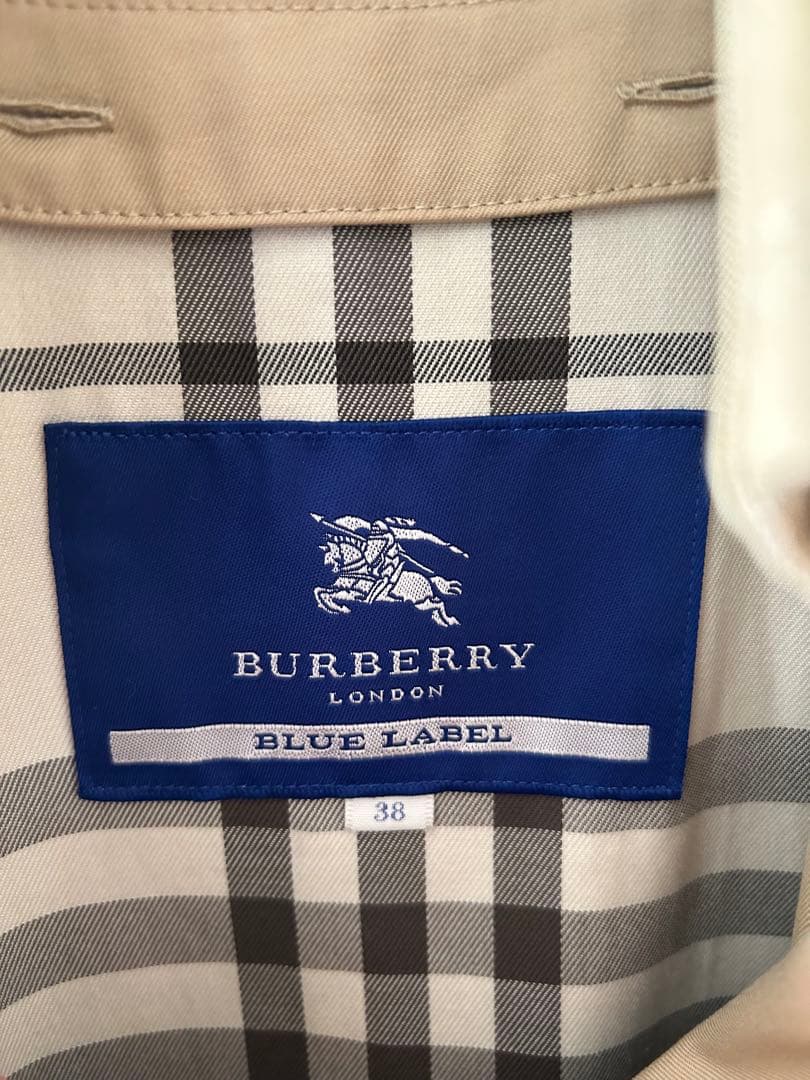 BURBERRY BLUE LABEL トレンチコート 38