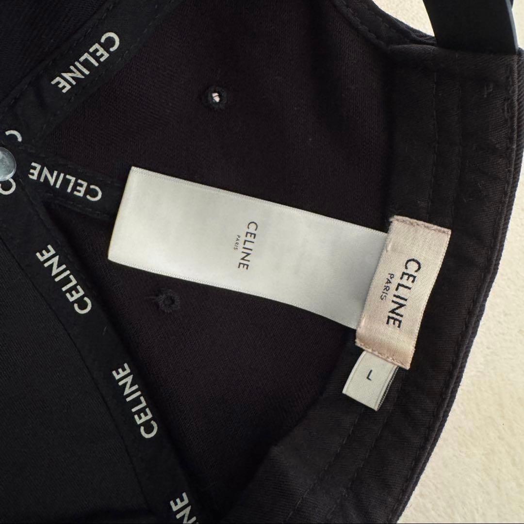 CELINE セリーヌ ベースボールキャップ L
