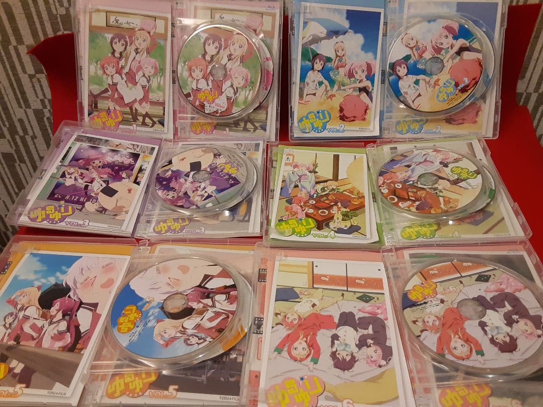 ブルーレイ　ゆるゆり vol.1～6 　ゆるゆり♪♪ vol.1～6
