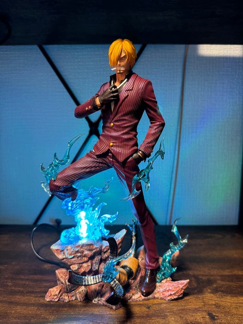 ワンピース サンジ ガレージキット フィギュア LXスタジオ 赤服
