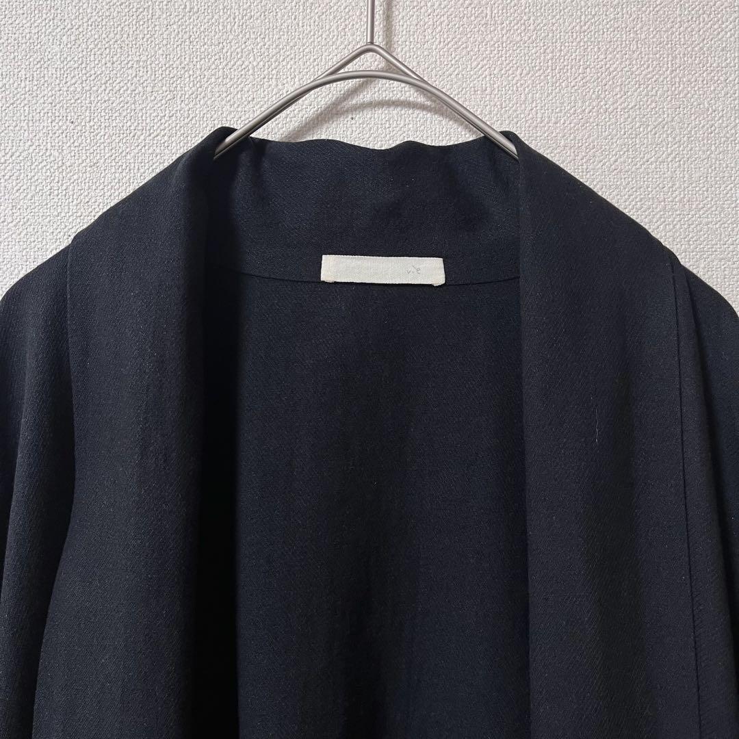 evam eva vie リネンコート ガウンコート 羽織り ローブ