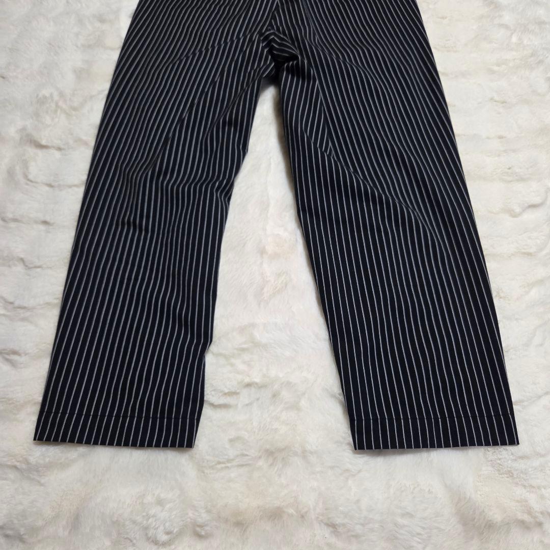 COMME des GARCONS　ドッキングデザインストライプ パンツ　M