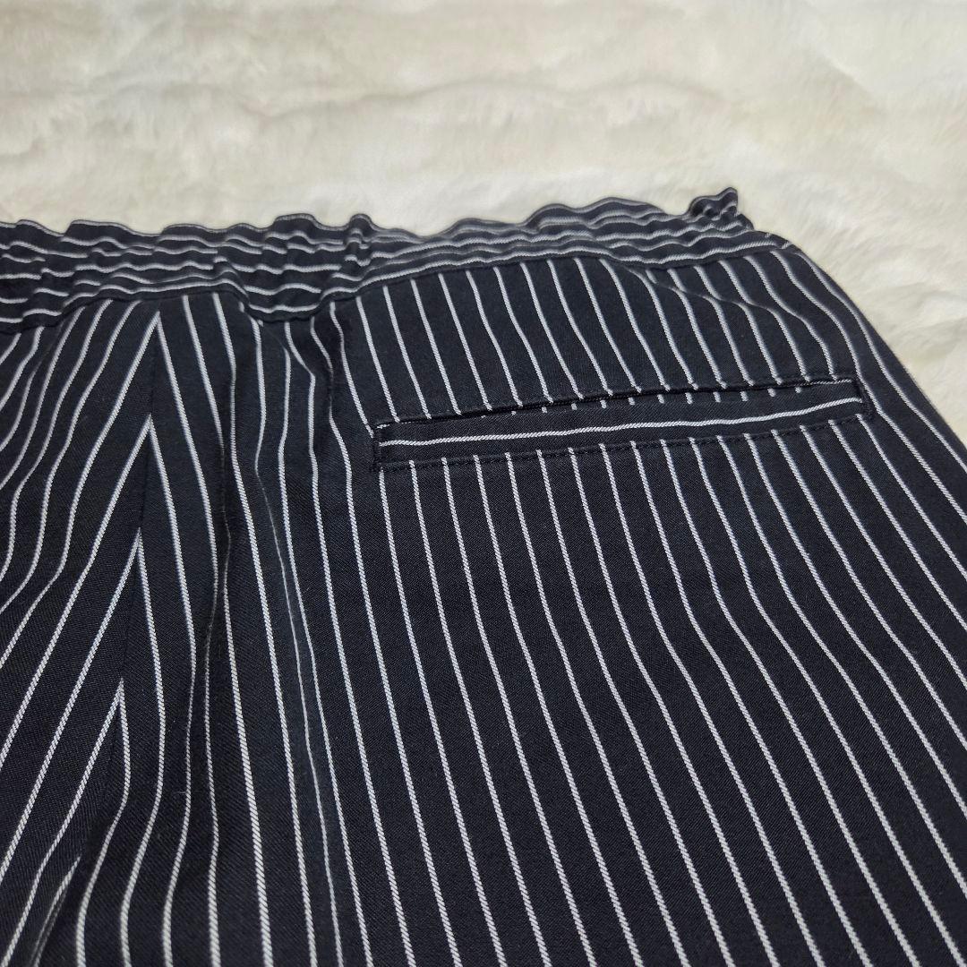 COMME des GARCONS　ドッキングデザインストライプ パンツ　M